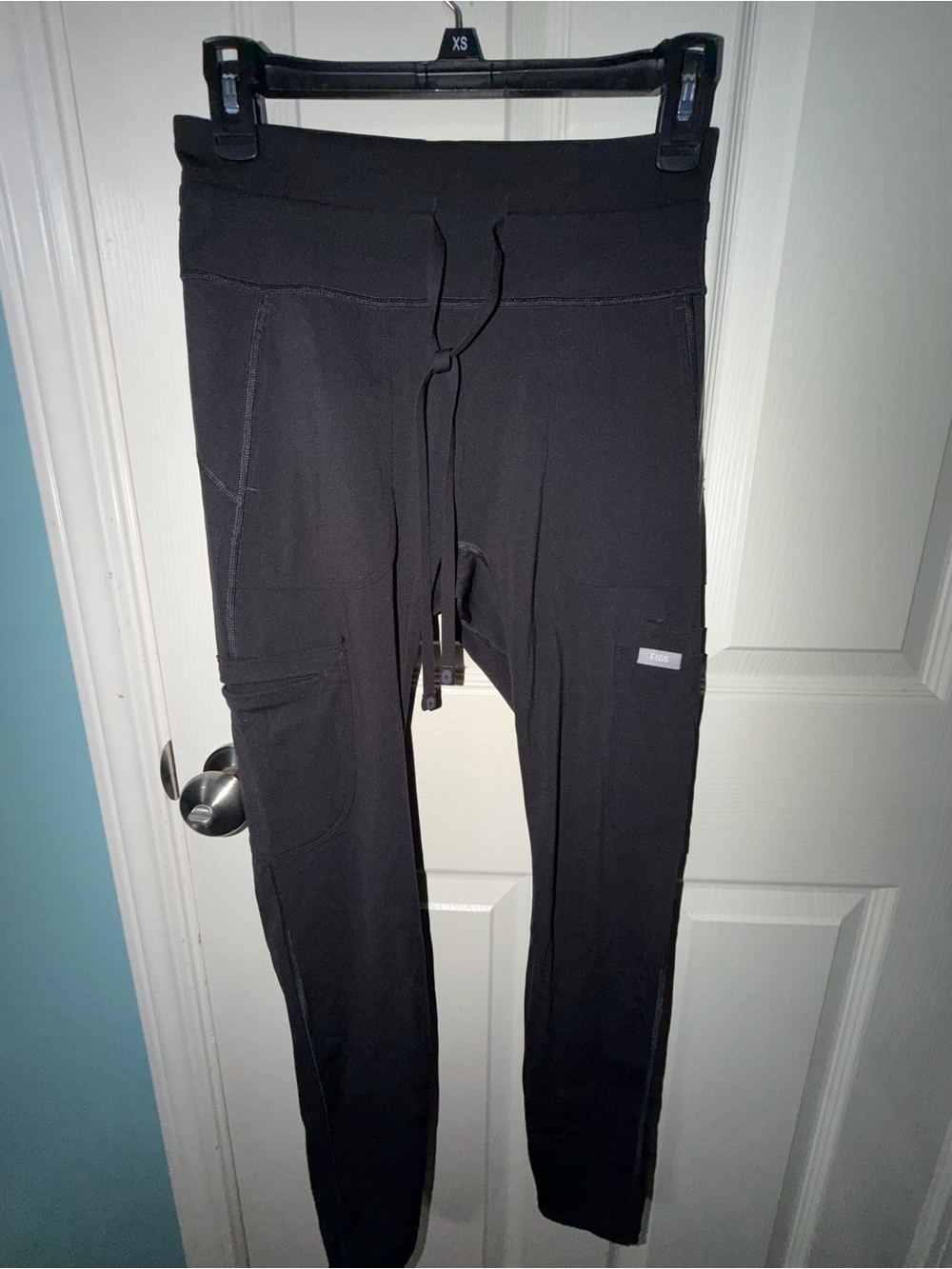 FIGS Women’s Black Seville Leggings Size Small Excellent Condition